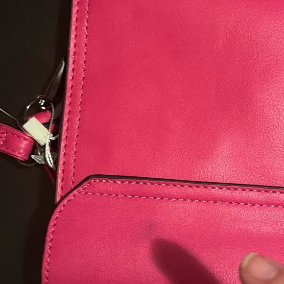 Crossbody Clutch Bag Push Lock Removable Strap Multi-pocket Wallet NWT - Picture 12 of 17